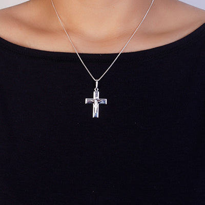 Pingente de Prata Cruz