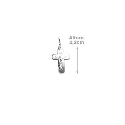 Pingente de Prata Cruz