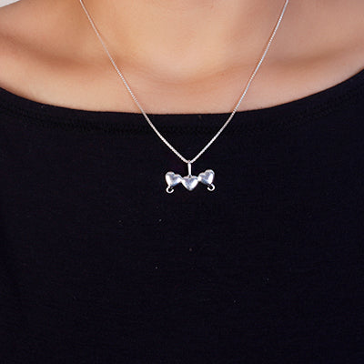 Canga de Prata para Pingentes -