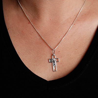Pingente de Prata Cruz