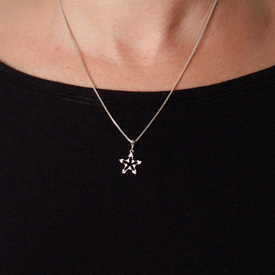 Pingentes de Prata Estrela