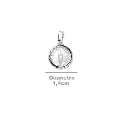 Medalha de Prata Nossa Senhora da Conceição.