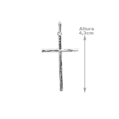 Pingente de Prata Cruz