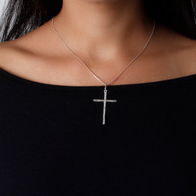 Pingente de Prata Cruz