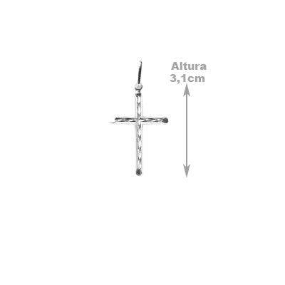 Pingente de Prata Cruz