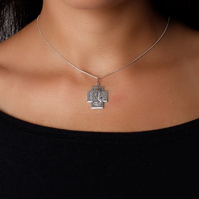 Pingente de Prata Cruz