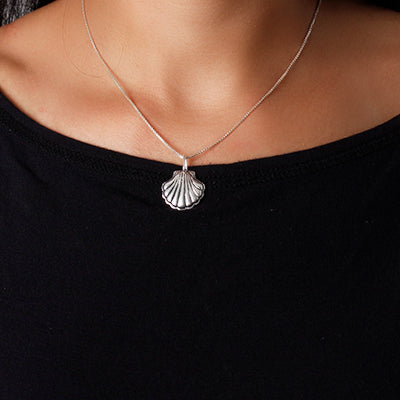 Pingente de Prata Concha