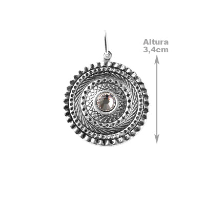 Pingente de Prata Mandala.