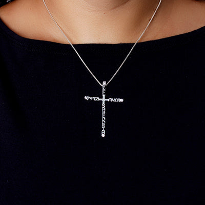 Pingente de Prata Cruz