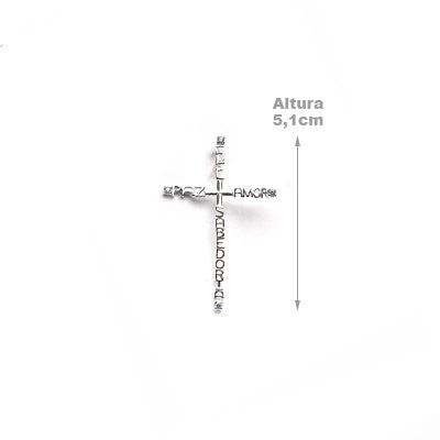 Pingente de Prata Cruz