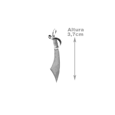 Pingente de Prata Espada de Iansã