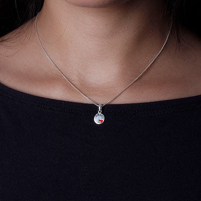 Pingente de Prata Amor