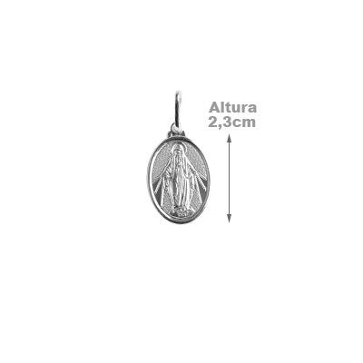 Pingente de Prata Nossa Senhora das Graças - 52414