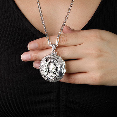 Pingente de Prata Budismo