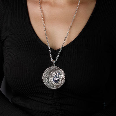 Pingente de Prata Índio