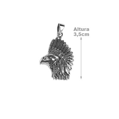 Pingente de Prata Águia