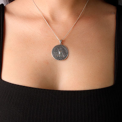 Pingente de Prata Árvore da Vida