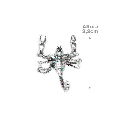 Pingente de Prata Escorpião