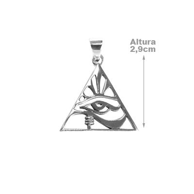 Pingente de Prata Olho de Hórus