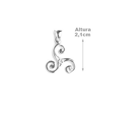 Pingente de Prata Triskle