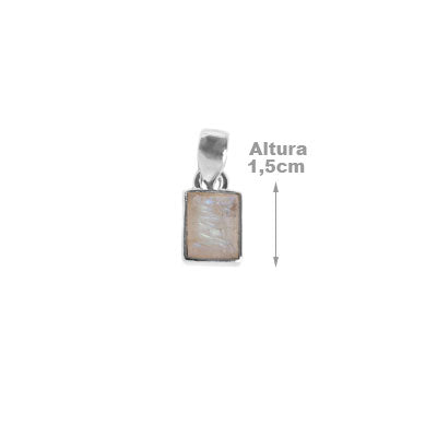 Pingente de Prata com Pedra da Lua