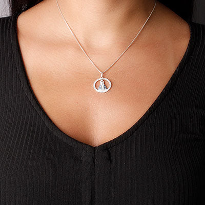 Medalha de Prata Nossa Senhora Aparecida