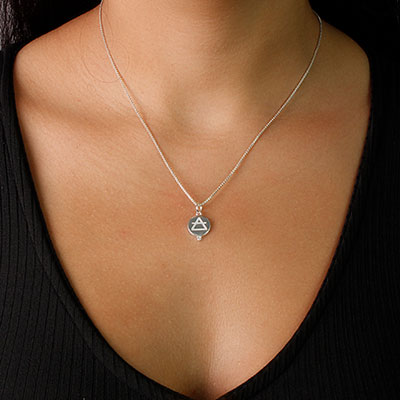 Pingente de Prata Elemento Ar