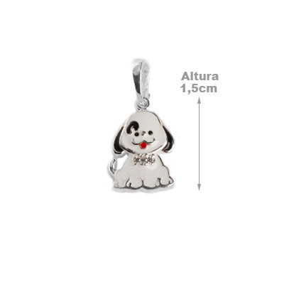 Pingente De Prata Cachorro