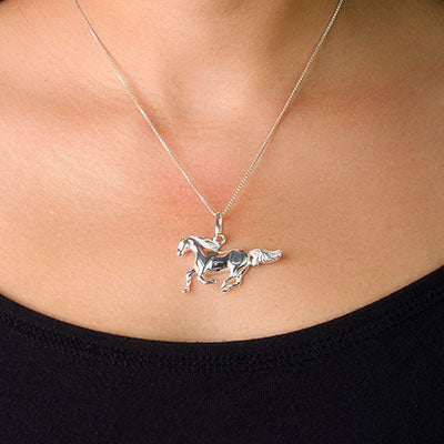 Pingente de Prata Cavalo
