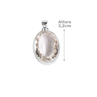 Produtos Pingente de Prata com Cristal