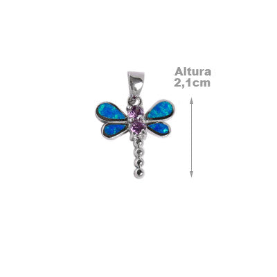 Pingente de Prata Libélula