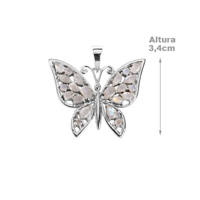 Pingente de Prata  Borboleta
