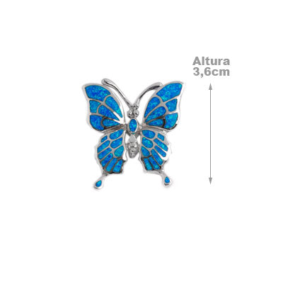 Pingente de Prata Borboleta