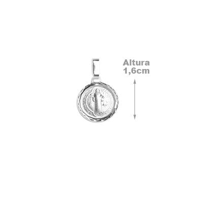 Medalha de Prata São Bento - 56320