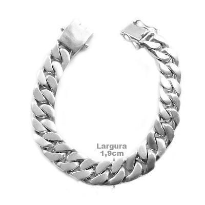 Pulseira de Prata Elo