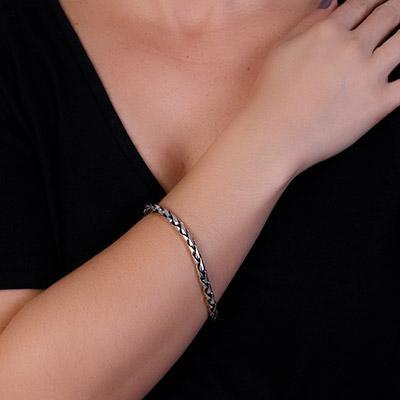 Pulseira de Prata Bali