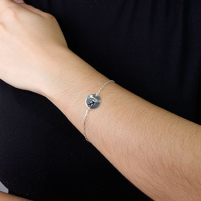 Pulseira de Prata Signo Sagitário