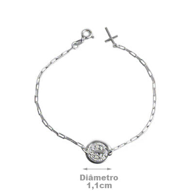 Pulseira de Prata São Bento