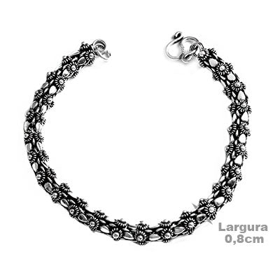 Pulseira de Prata Bali
