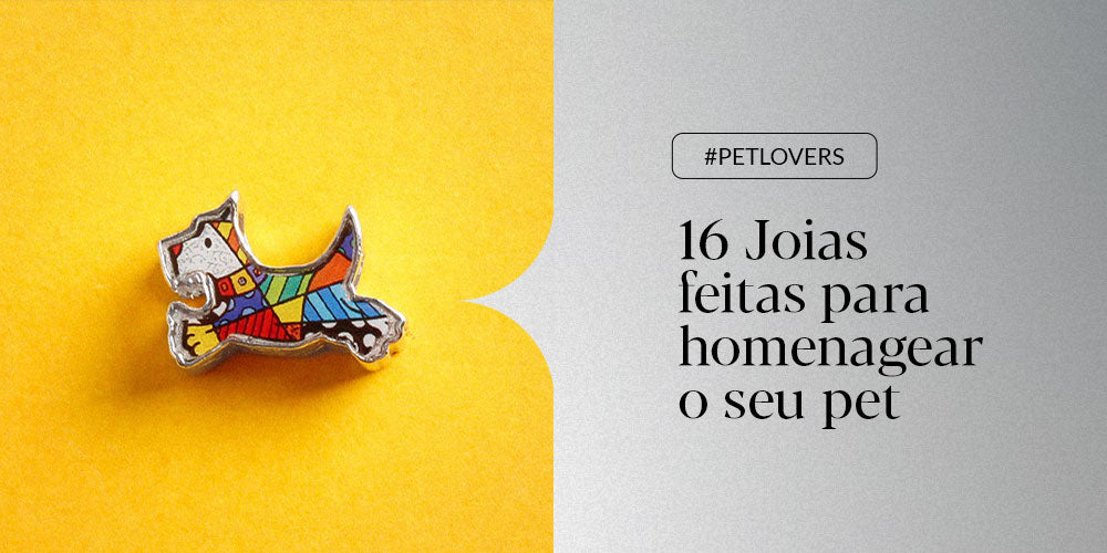 #PetLovers: confira 16 joias de prata feitas para homenagear o seu pet