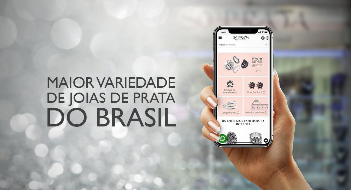 Conheça a Loja de Joias com Maior Variedade em Prata do Brasil