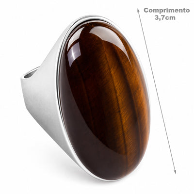 Anel de Prata com Ágata - 45782