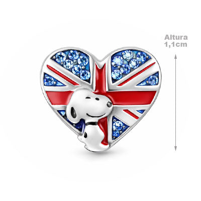 Berloque de Prata Snoopy - 47326