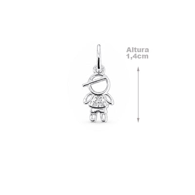 Pingente de Prata Menino - 47570
