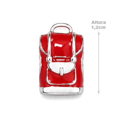 Berloque de Prata Mochila - 48937