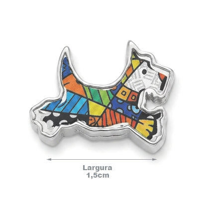 Berloque de Prata Cachorro - 49237