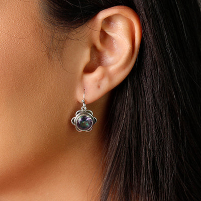 Brinco de Prata com Cristal - 55753 - soprata