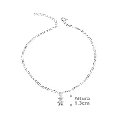 Pulseira de Prata Menino 