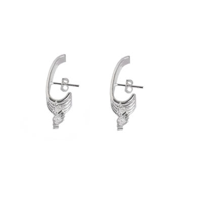 Brinco de Prata Ear Hook 