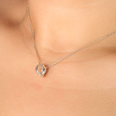 Pingente de Prata Cartier